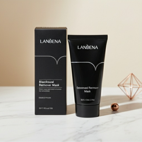 Masque Purifiant au Charbon Actif LANBENA – Anti-Points Noirs & Réducteur de Pores
