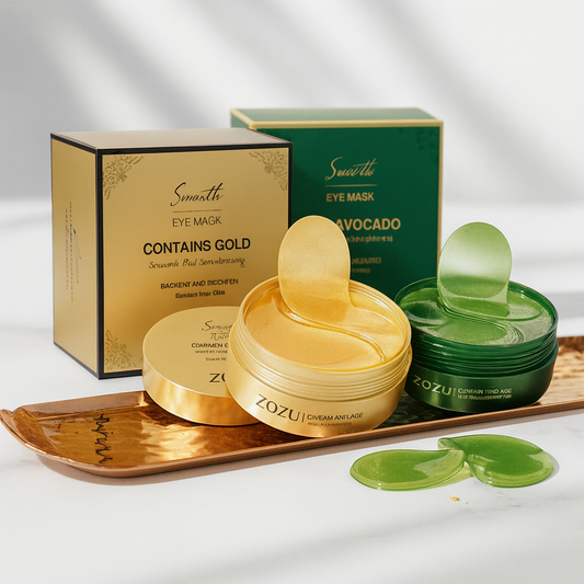 Patchs Contour des Yeux à l’Avocat | Anti-Cernes, Anti-Poches & Effet Lissant