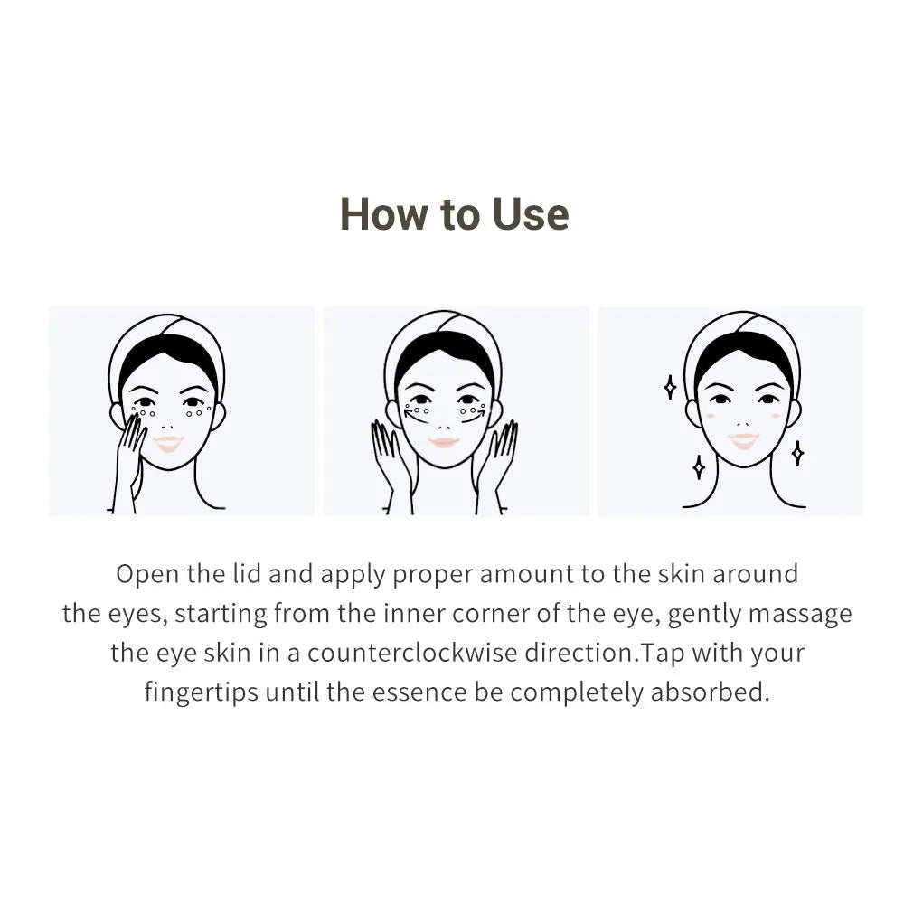 Sérum Contour des Yeux 24K – Anti-Cernes & Anti-Poches