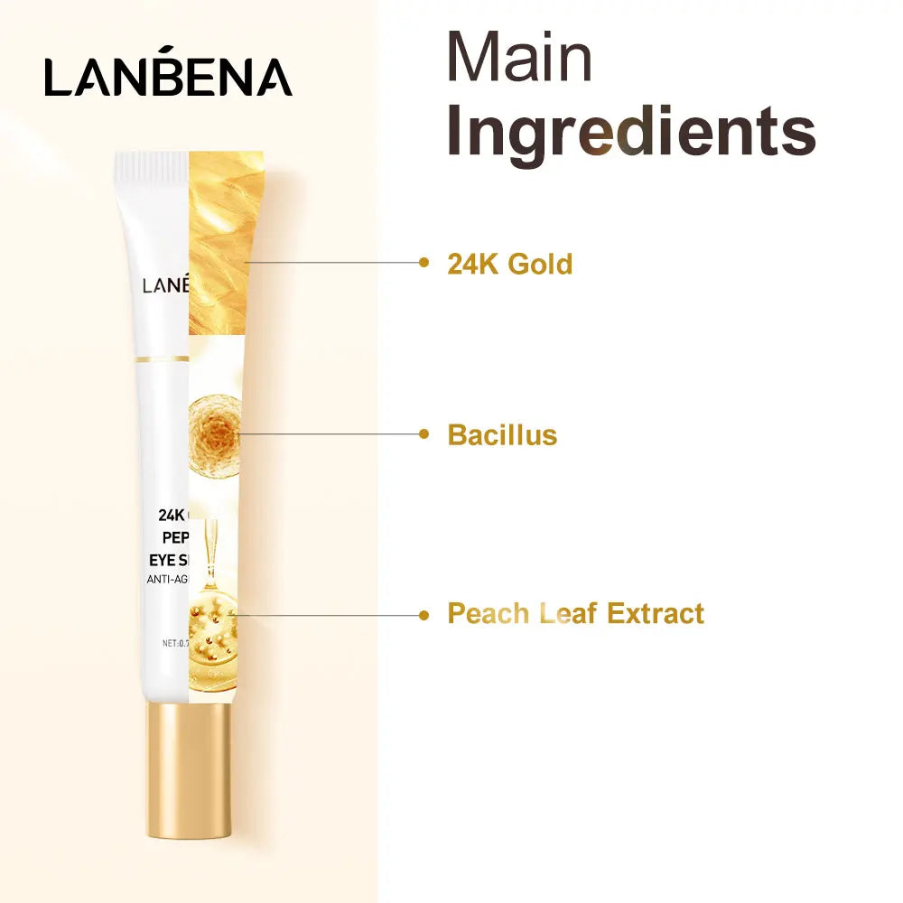 Sérum Contour des Yeux 24K – Anti-Cernes & Anti-Poches