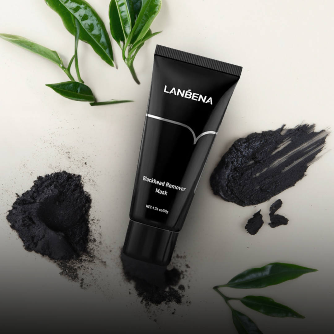 Masque Purifiant au Charbon Actif LANBENA – Anti-Points Noirs & Réducteur de Pores